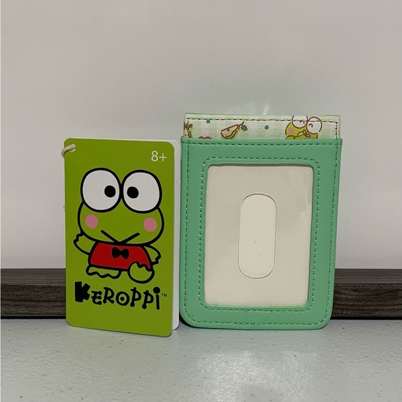 Loungefly Keroppi Snacks Mini Backpack and Card Holder-New - Picture 9 of 10